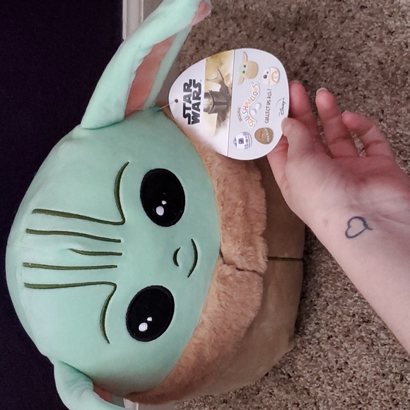 Squishmallows Toys Nwt Inch Baby Yoda Squishmallow Poshmark